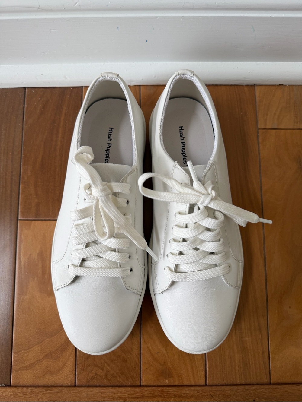 Hush Puppies Bounce White Sneakers
